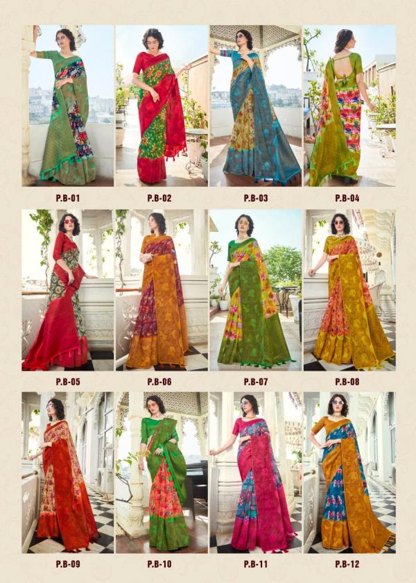 Shvetambar Paniyaram Boutiqe Fancy Soft Cotton Saree Collection